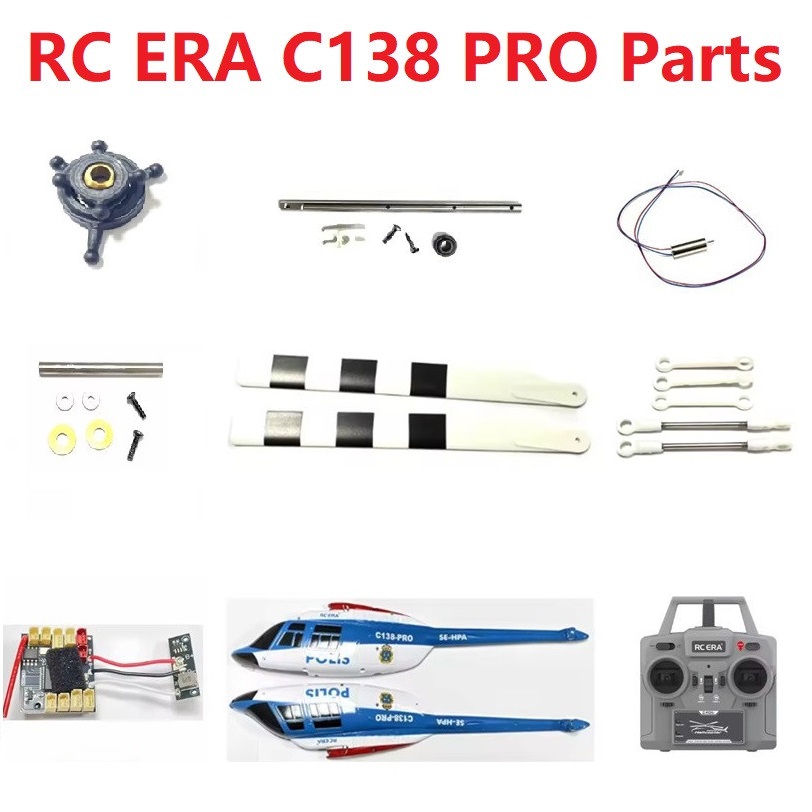 Rc Helicopter Blade - Spare Parts List for RC ERA